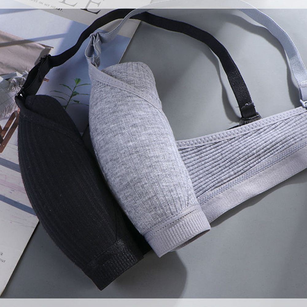 Áo ngực nữ bằng cotton siêu mỏng không gọng thép thoải mái thời trang