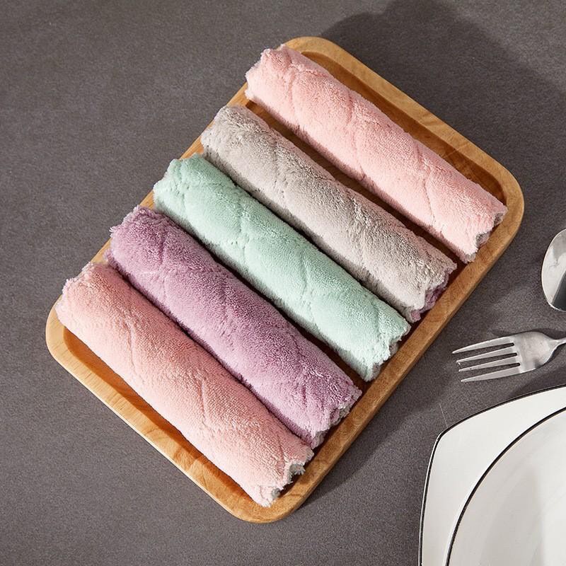 Khăn lau đa năng siêu thấm dễ dàng lau chùi vết bẩn - Lau kính, tủ lạnh, mặt bàn , bếp nấu