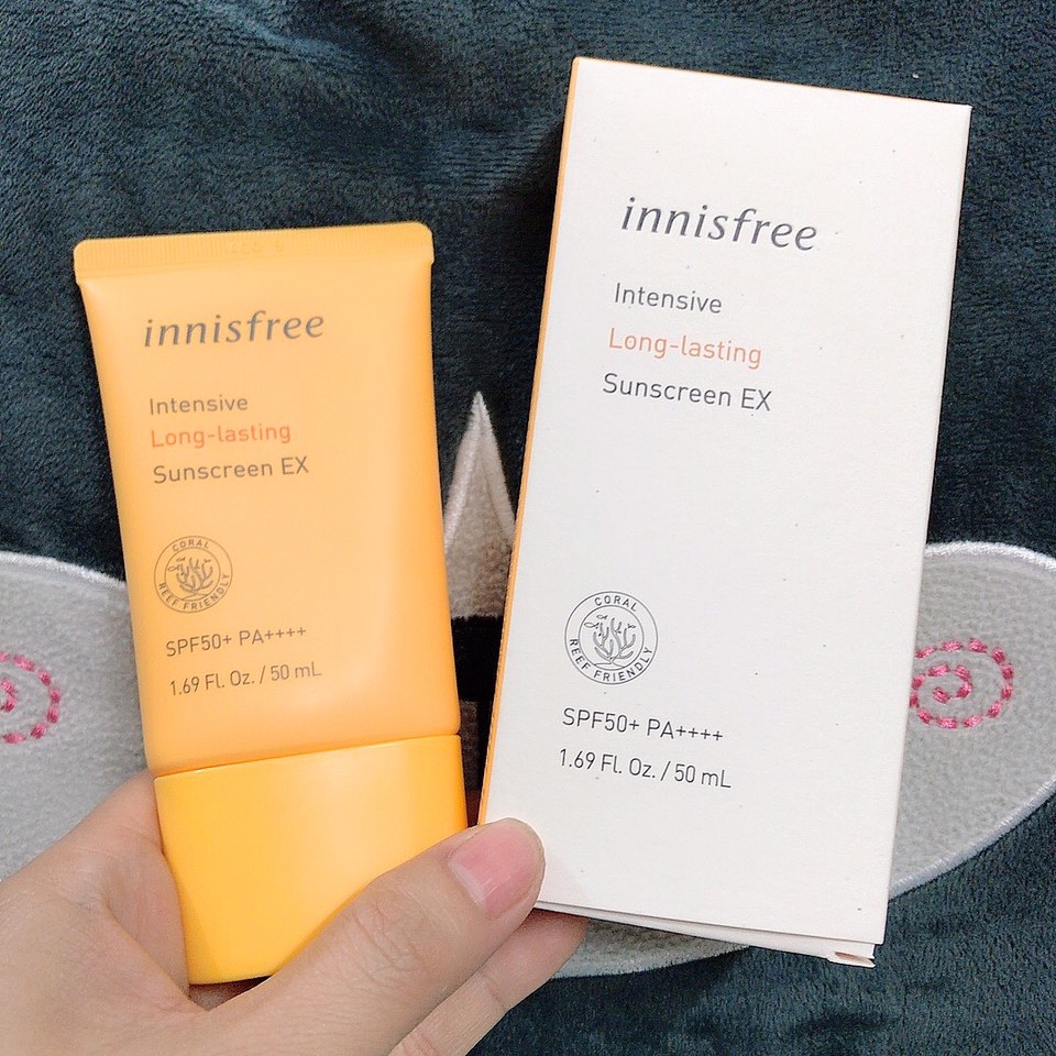 {Long Lasting} Kem chống nắng ko trôi cho da dầu Innisfree Long Lasting