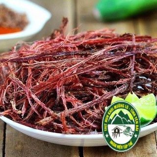 Thịt lợn lợn sấy gác bếp mường lò 500 gram kèm chẳm chéo thương hiệu thịt hun khói mường lò