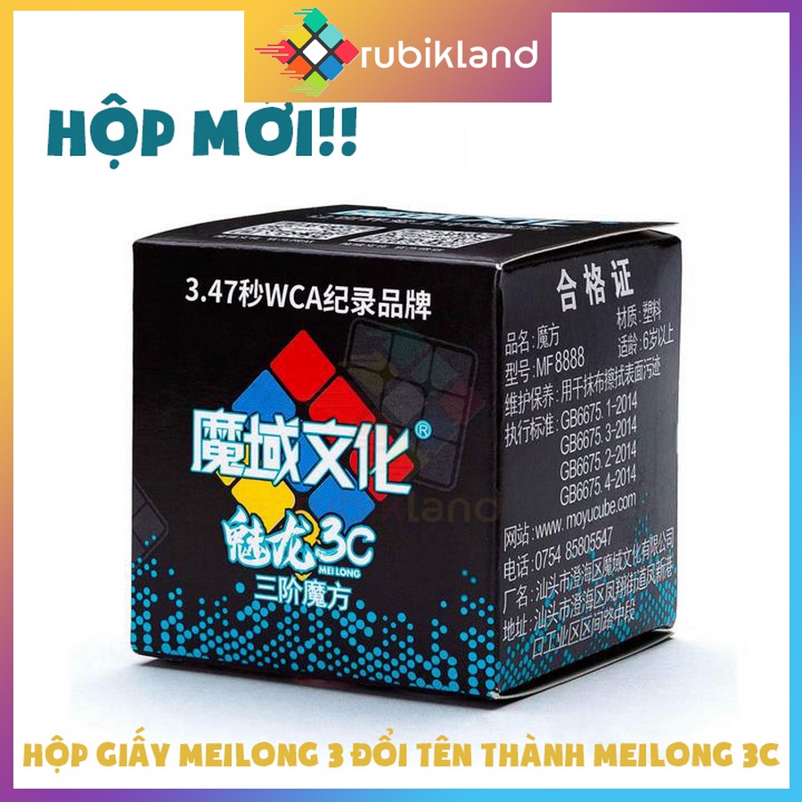 Rubik 3x3 MoYu MeiLong Khối Lập Phương Rubic 3 Tầng 3x3x3 Đồ Chơi Trí Tuệ Trẻ Em