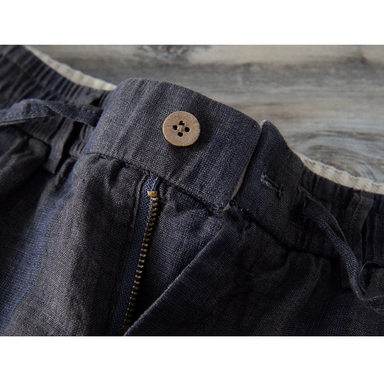 Quần ống rộng Họa Tiết Kẻ Sọc Thời Trang Mùa Hè Dành Cho Nam