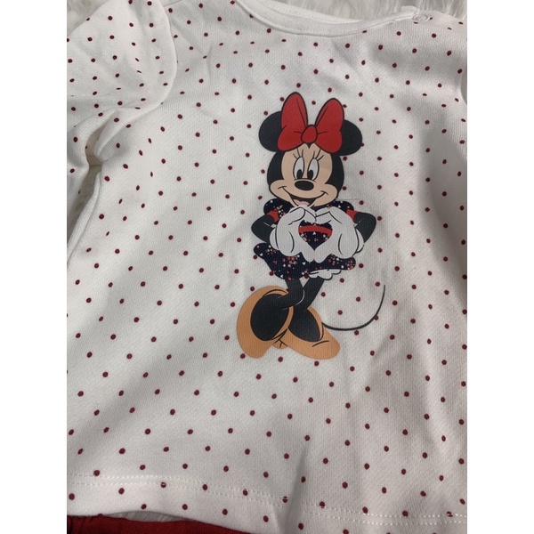 Bộ nỉ xuất dư bé gái hình micky dễ thương