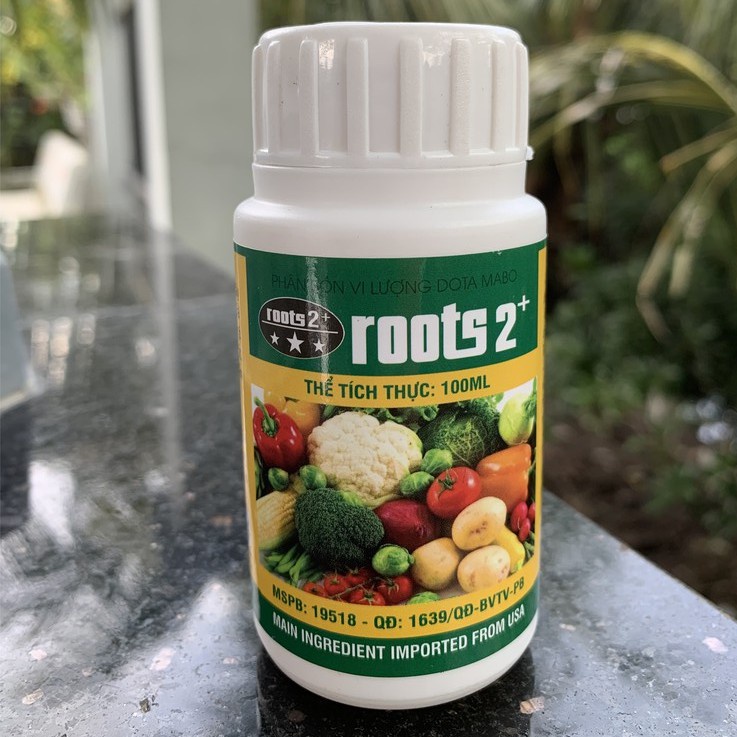 Kích Ra Rễ Roots 2 (100ml) - Phân bón lá Roots2 - Ra Rễ cực mạnh Roots2MS328