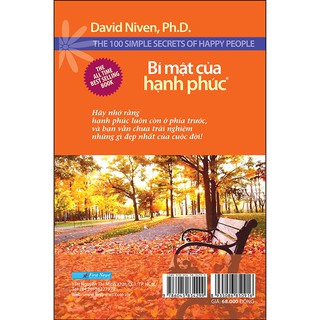 Sách Bí Mật Của Hạnh Phúc (Khổ Nhỏ) - First News