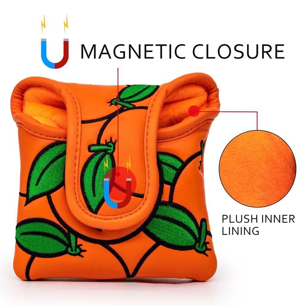 Vỏ Bọc Gậy Đánh Golf DANILO Bằng Da PU Thêu Họa Tiết Nhện Siêu Bền