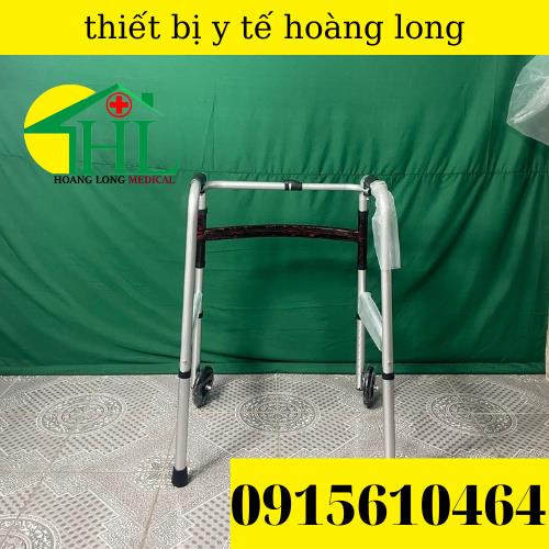 Khung Tập Đi Cho Người Gìa Bánh Xe Lớn LUCASS W57-Giúp Người Tập Đi Sau Tai Biến