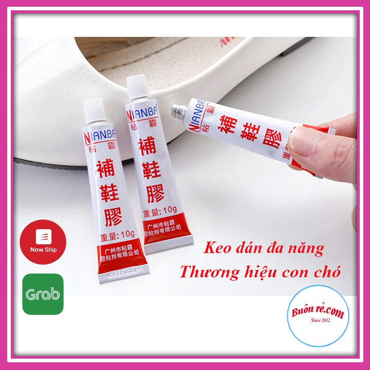 Keo dán dán giày dép thương hiệu con chó loại 10g 01089 Buôn Rẻ