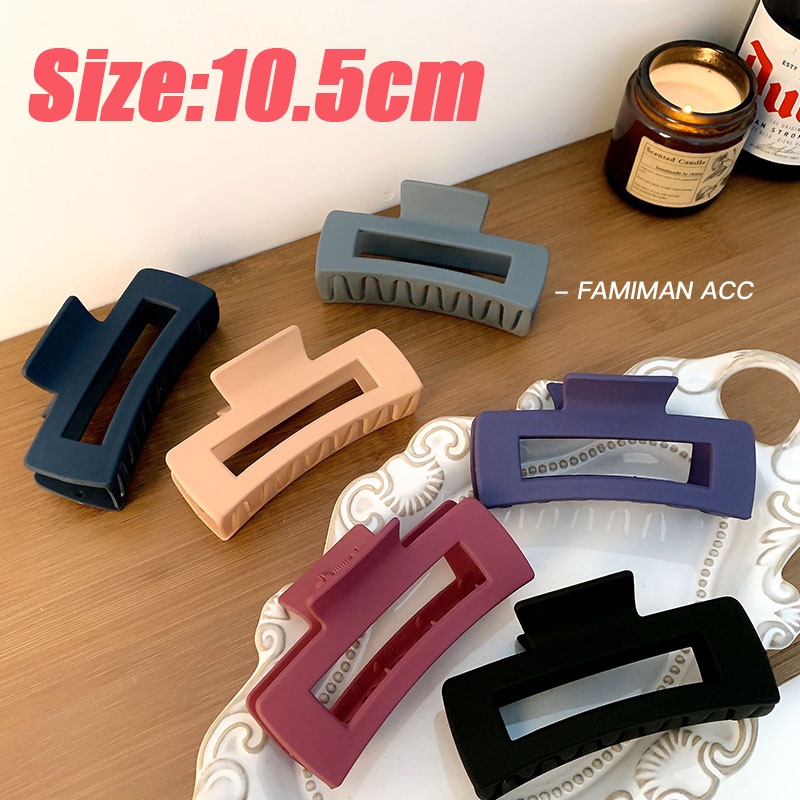 Kẹp Tóc Hình Chữ Nhật Thời Trang Thanh Lịch Dành Cho Nữ