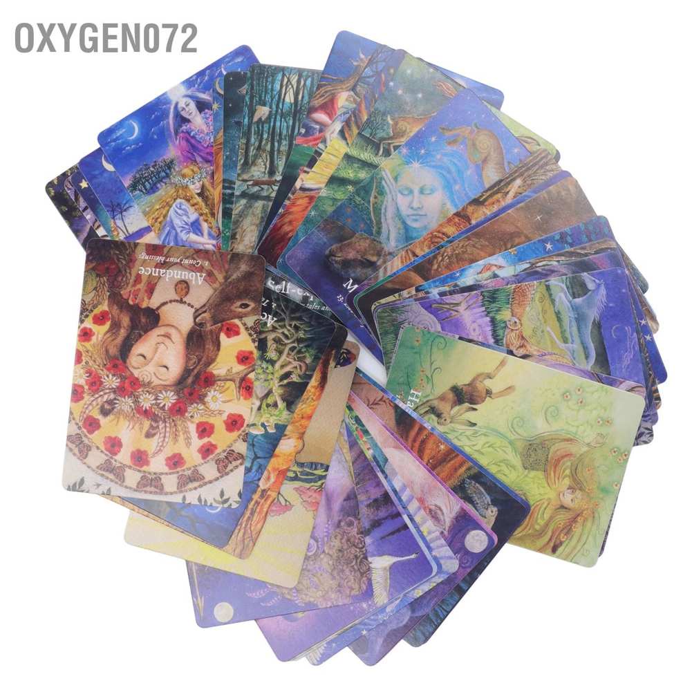giảm giáOxygen072 36Pcs Goddess Dream Cards Various Patterns Smoother Edges Portable Tarot Set for Parties Office