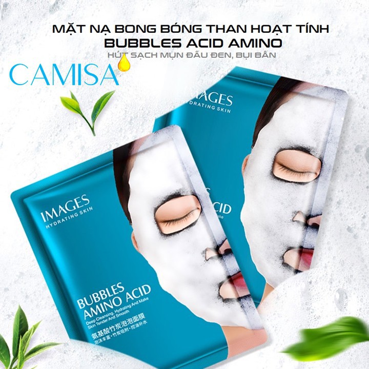 Mặt nạ sủi bọt thải độc Images Hydrating Skin Bubbles Amino Acid - Làm Căng Da Trong Suốt (MỚI)