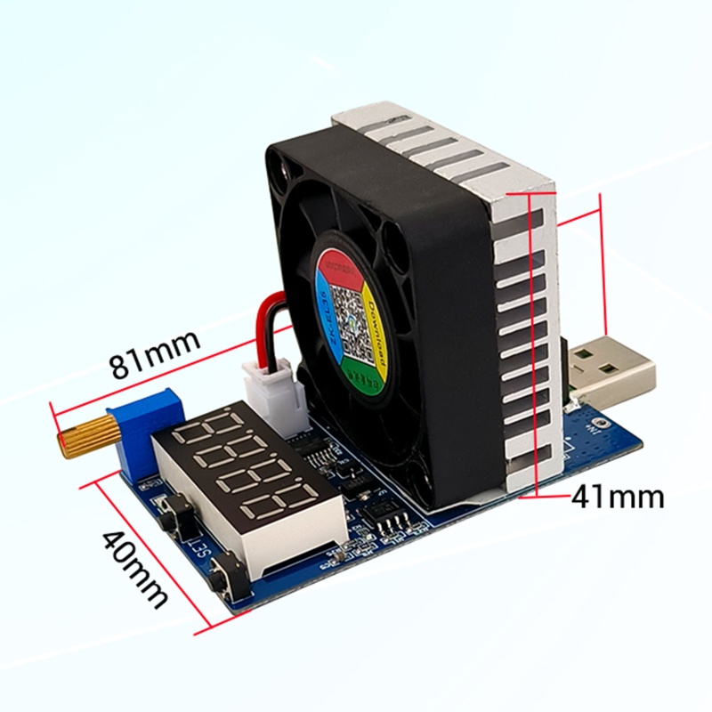 Usb Kiểm Tra Tải Điện Áp Pin Màn Hình Kỹ Thuật Số