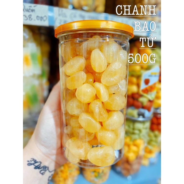 Mứt chanh bao tử hũ 500G