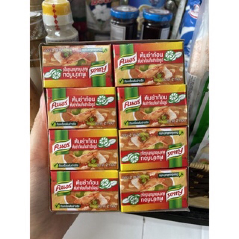 Viên thả lẩu tomyum chua cay Thái Lan