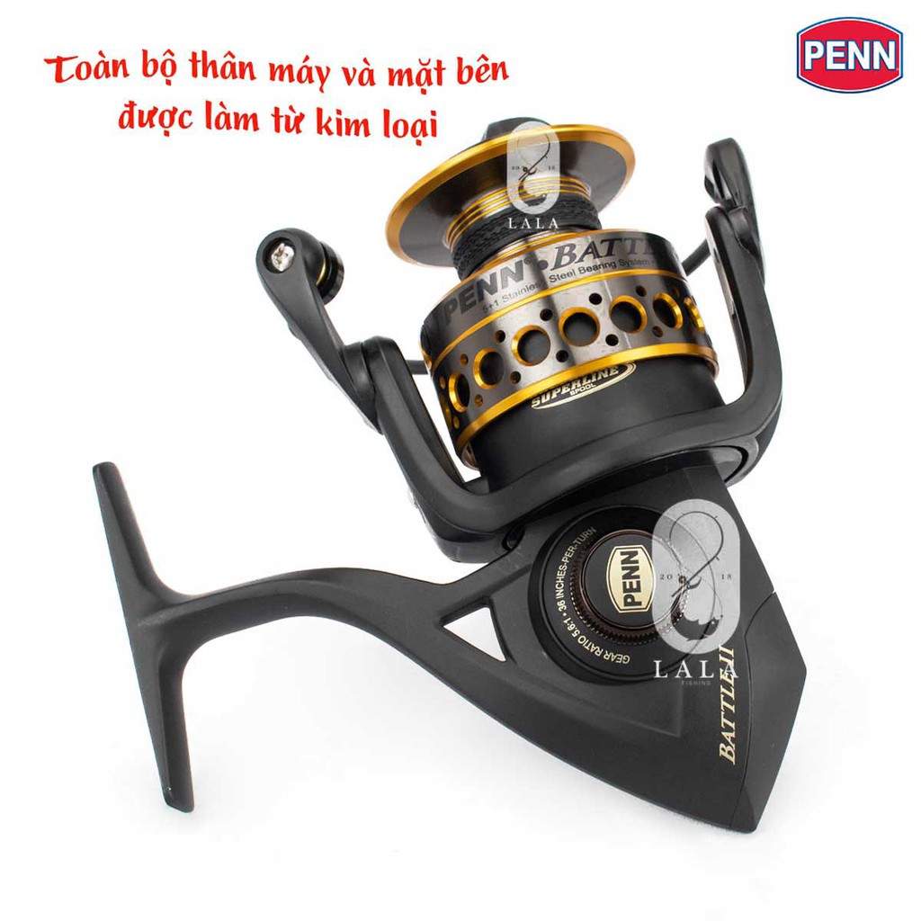 Máy đứng Penn BATTLE BTL II 1000/ 2000/ 2500/ 3000/ 4000/ 5000/ 6000/ 8000