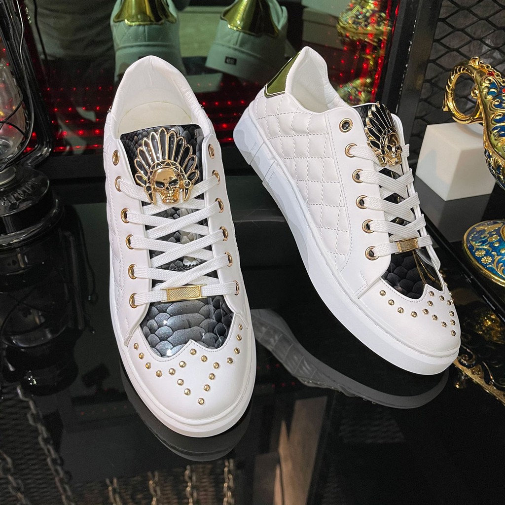 [Mã FASHIONGO15 giảm tới 60K đơn 300K] Giày Thể Thao Nam Cao Cấp Da Poly Synthetic Nhập Khẩu Thiết Kế Sang Trọng LC15