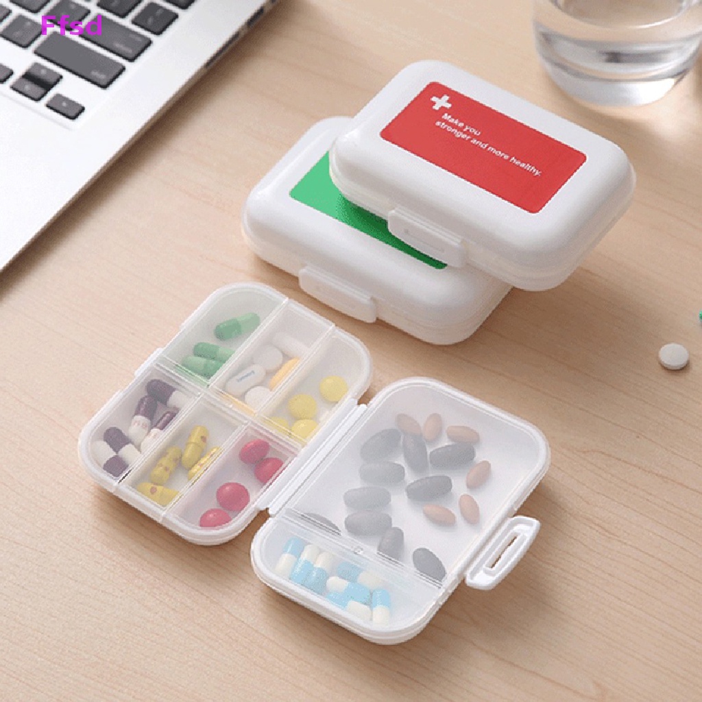 Hộp Đựng Thuốc Viên 8 Ngăn Tiện Dụng