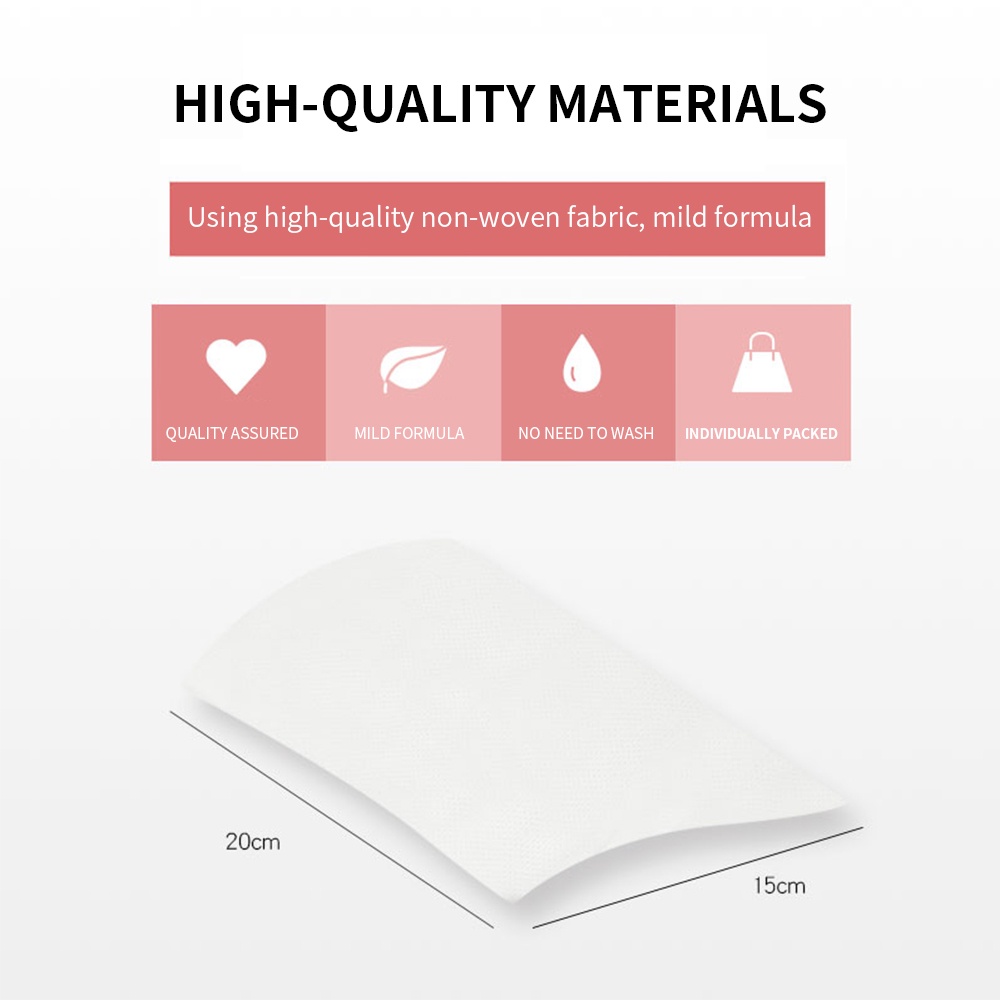 SANIYE 30 cái Khăn tẩy trang khăn ướt tẩy trang bông tẩy trang dùng một lần R1299 | BigBuy360 - bigbuy360.vn