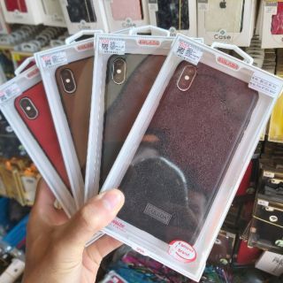 Ốp lưng vân da hiệu sulada ịphone xs max