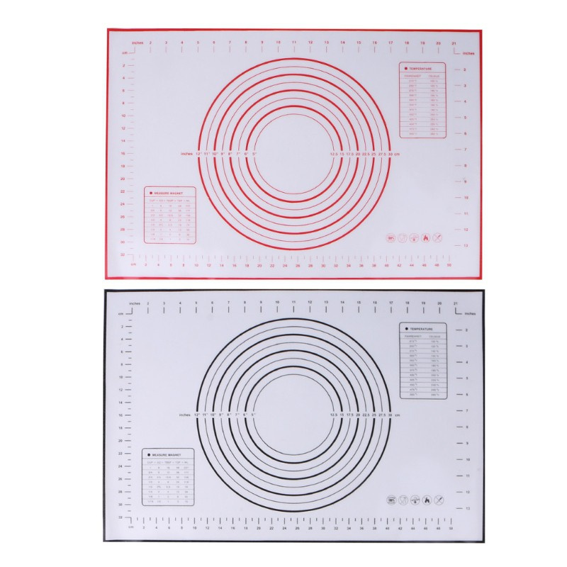 Thảm Silicone Nhào Bột 60x40cm 2 Màu