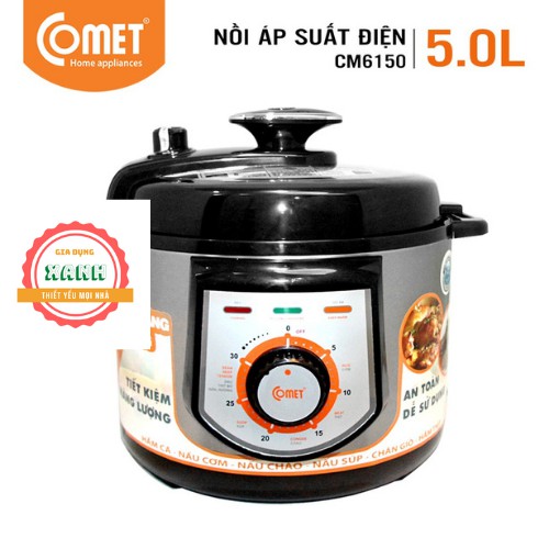 Nồi áp suất đa năng 5 lít Comet CM6150