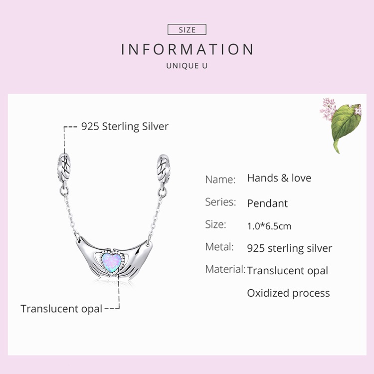 Vòng tay Bamoer BSC597 bằng bạc 925 thời trang