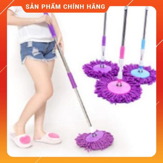 [HÀNG SIÊU TỐT] Cây lau nhà 360 độ thay thế bông xịn