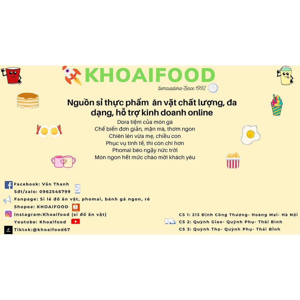 TÔM VIÊN CHIÊN - CÁ VIÊN CHIÊN thả lẩu ăn vặt ngon 500G | BigBuy360 - bigbuy360.vn