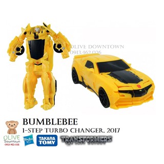 🔥 BUMBLEBEE Robot 11cm 1 bước chuyển đổi thành xe Camaro - TRANSFORMER The Last Knight Movie