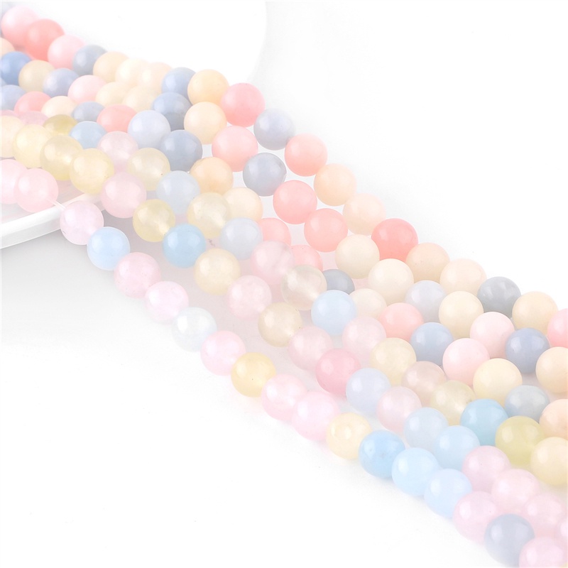 Chuỗi Hạt Morganite 8mm Nhiều Màu