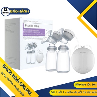 Máy hút sữa điện đôi Real bubee