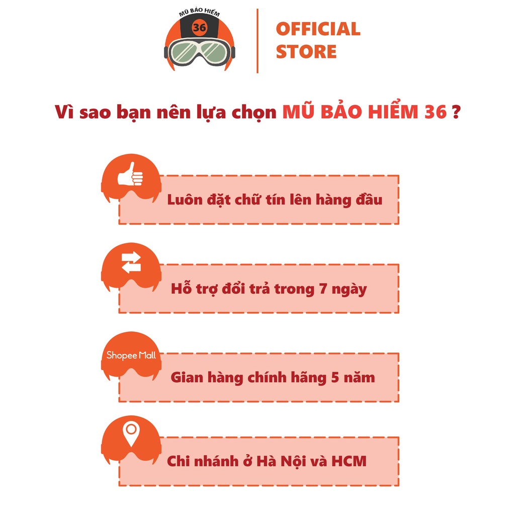 Kính Chắn Gió Mũ Bảo Hiểm SUNDA CA-105 gắn được cho tất cả các mũ ½ và ¾ trên thị trường - nhiều màu