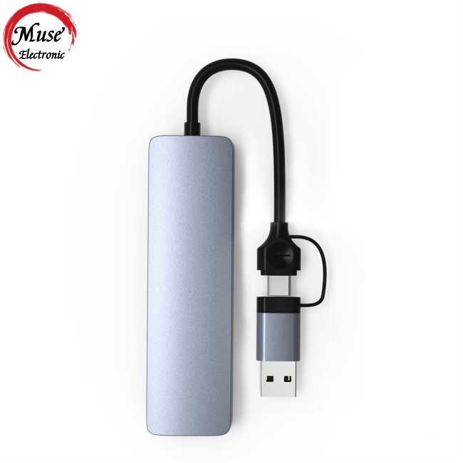 Bộ Chia Cổng usb Type C/usb 6 Trong 1 Hỗ Trợ Sạc Nhanh Sd/tf
