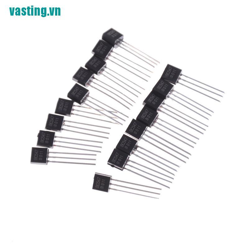 V☆Set 50 Linh Kiện Bán Dẫn Màu Đen NPN BC547 BC547B