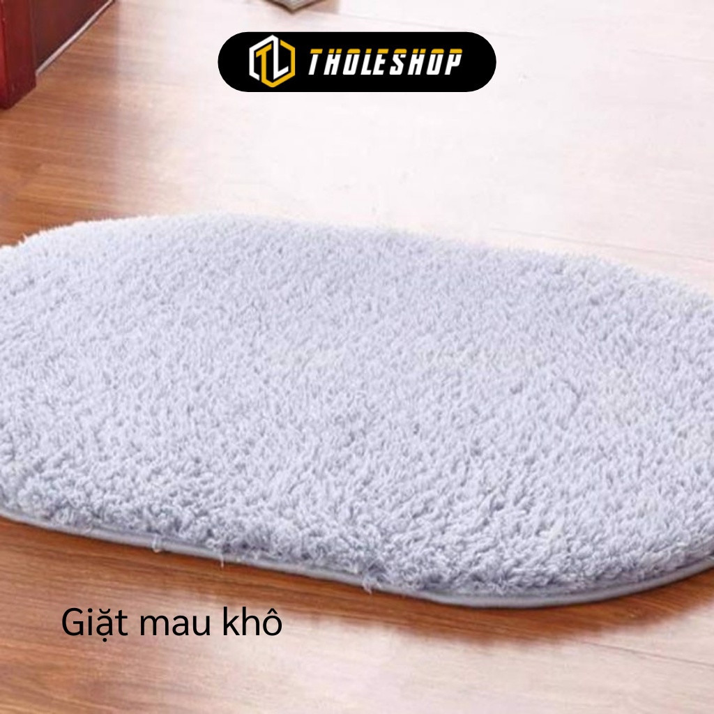 Thảm Lông - Thảm Lau Chân 40x60cm Bông Mịn, Thấm Hút Tốt Trang Trí Nhà Cửa 6739