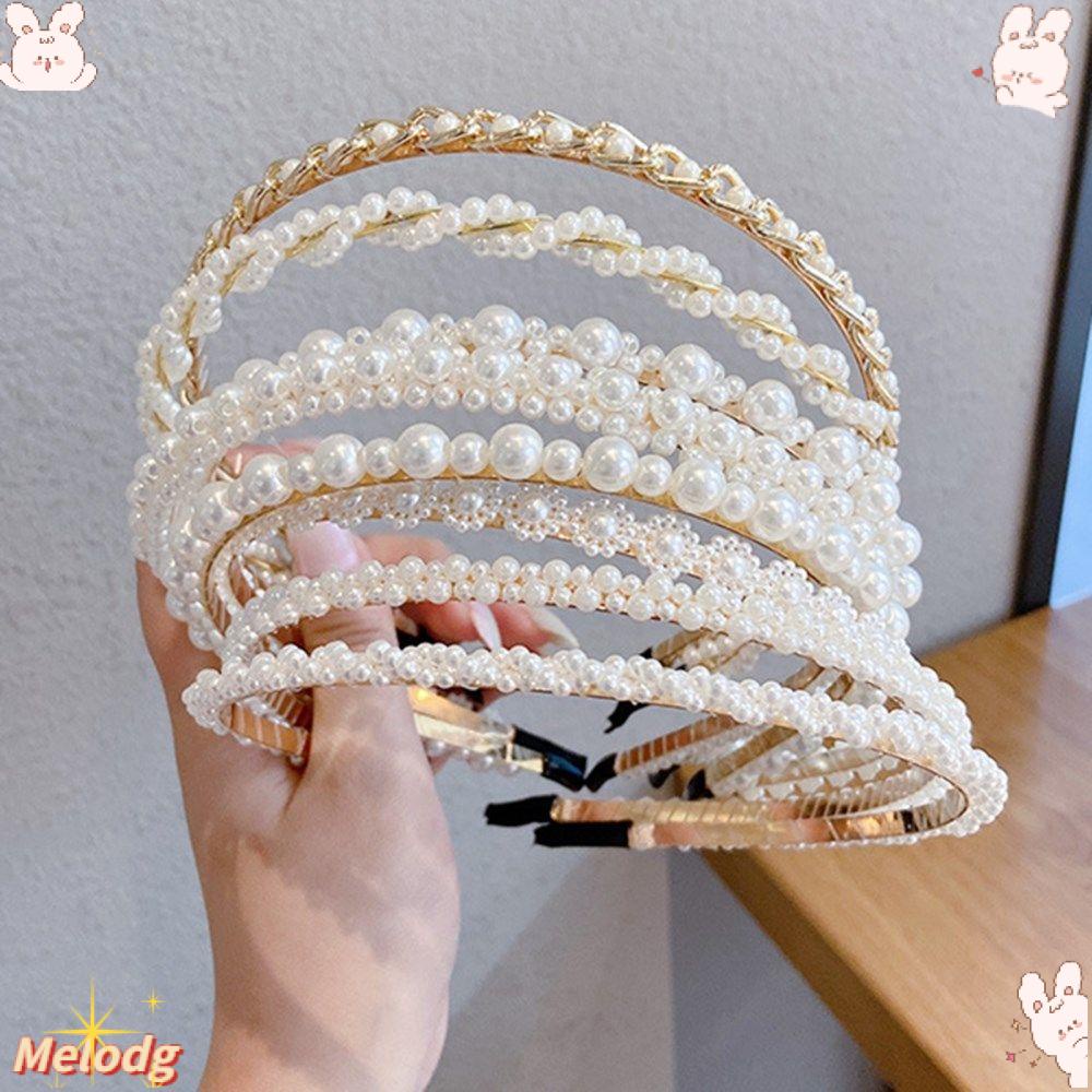 Trâm Cài Tóc Bằng Kim Loại Đính Ngọc Trai Nhân Tạo Dành Cho Cô Dâu