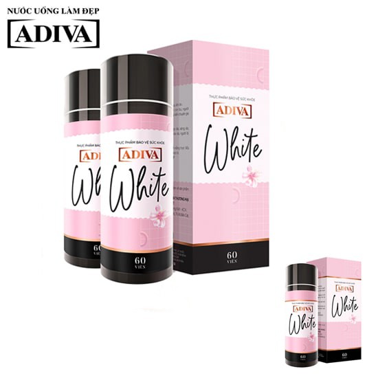 Mua 2 tặng 1 - Mua 2 hộp White ADIVA tặng 1 hộp cùng loại - Sáng da chống nắng toàn thân