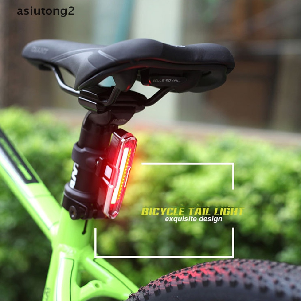 Đèn LED Gắn Đuôi Xe Đạp Siêu Sáng Có Thể Sạc Lại Bằng Cổng USB