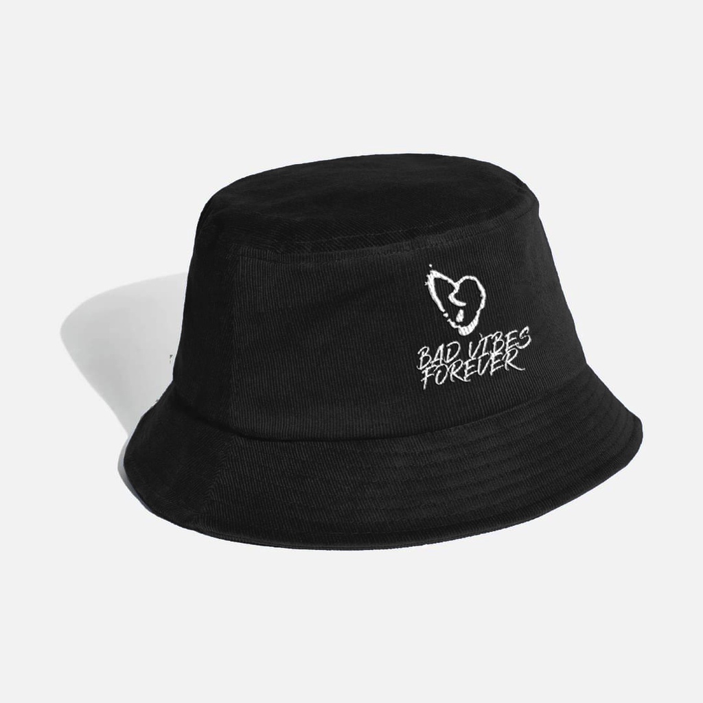 Mũ Bucket Nhung Tăm phong cách Hàn Quốc Unisex