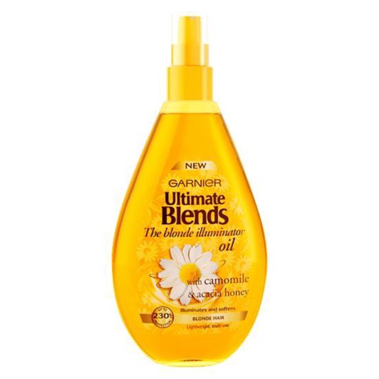 Tinh dầu dưỡng tóc Garnier Hair Ultimate Blends The Blonde Illuminator Oil 150ml | BigBuy360 - bigbuy360.vn