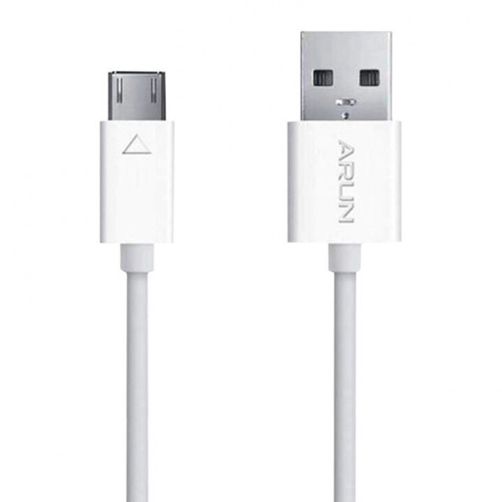 Cáp Sạc Micro Usb Arun Chính hãng 1m Cho Android - BH 3 Tháng