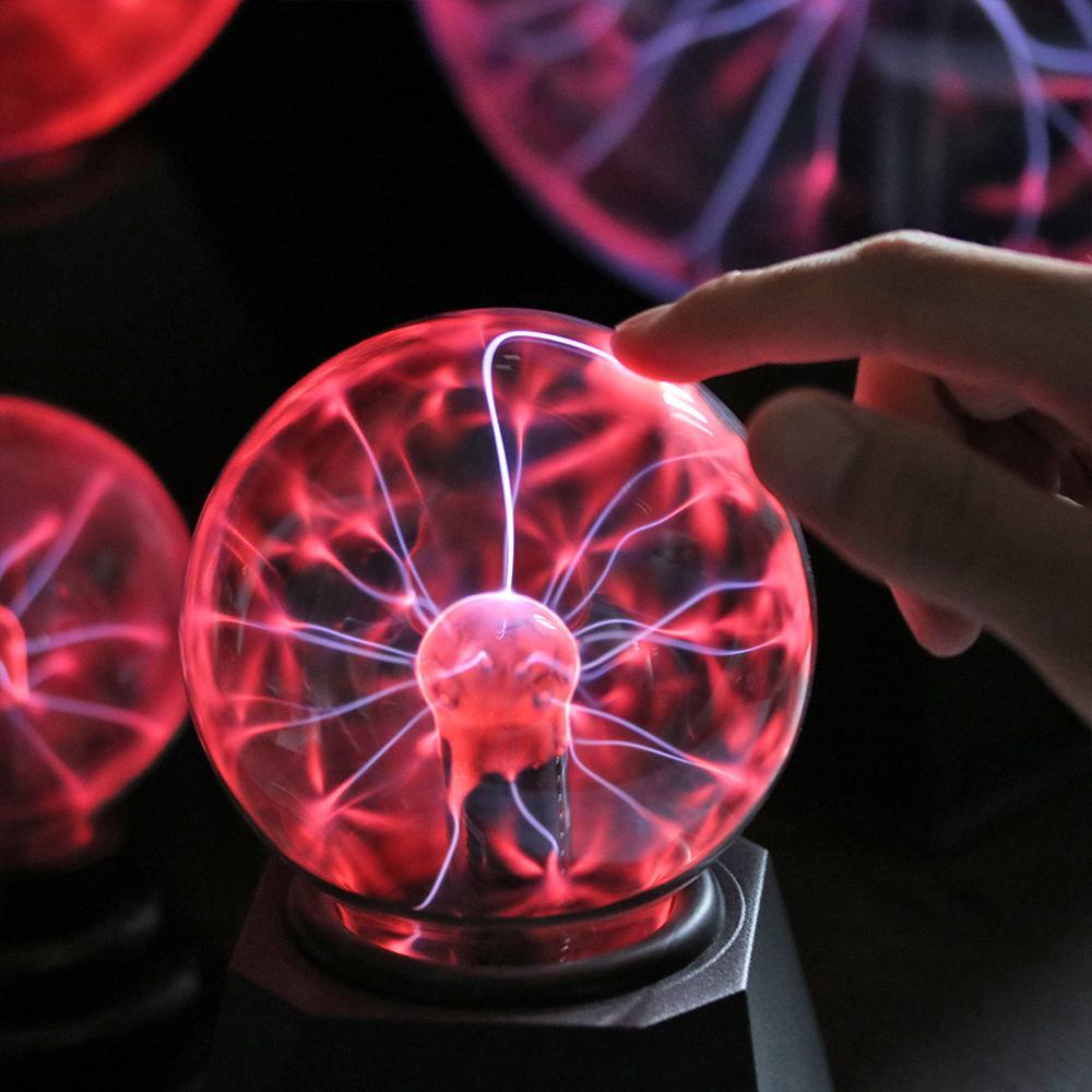 Đèn Ngủ Zaijie 24 USB Hình Quả Bóng Plasma Thiết Kế Nhỏ Gọn Tiện Dụng