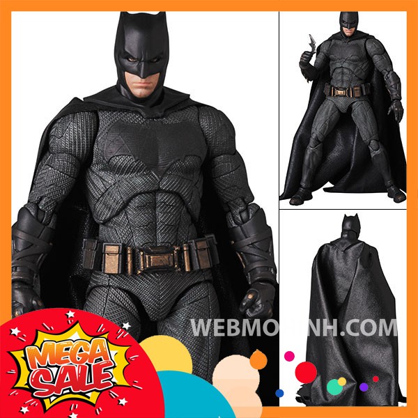 🌟GIÁ HỦY DIỆT🌟 Mô Hình Người Dơi Batman Liên Mình Công Lý Mafex Full Box