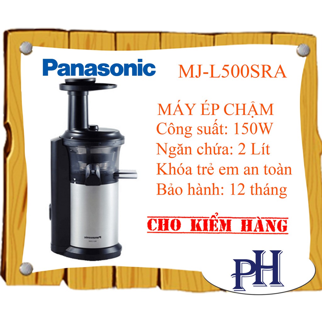 Máy Ép Chậm Panasonic PAVH-MJ-L500SRA