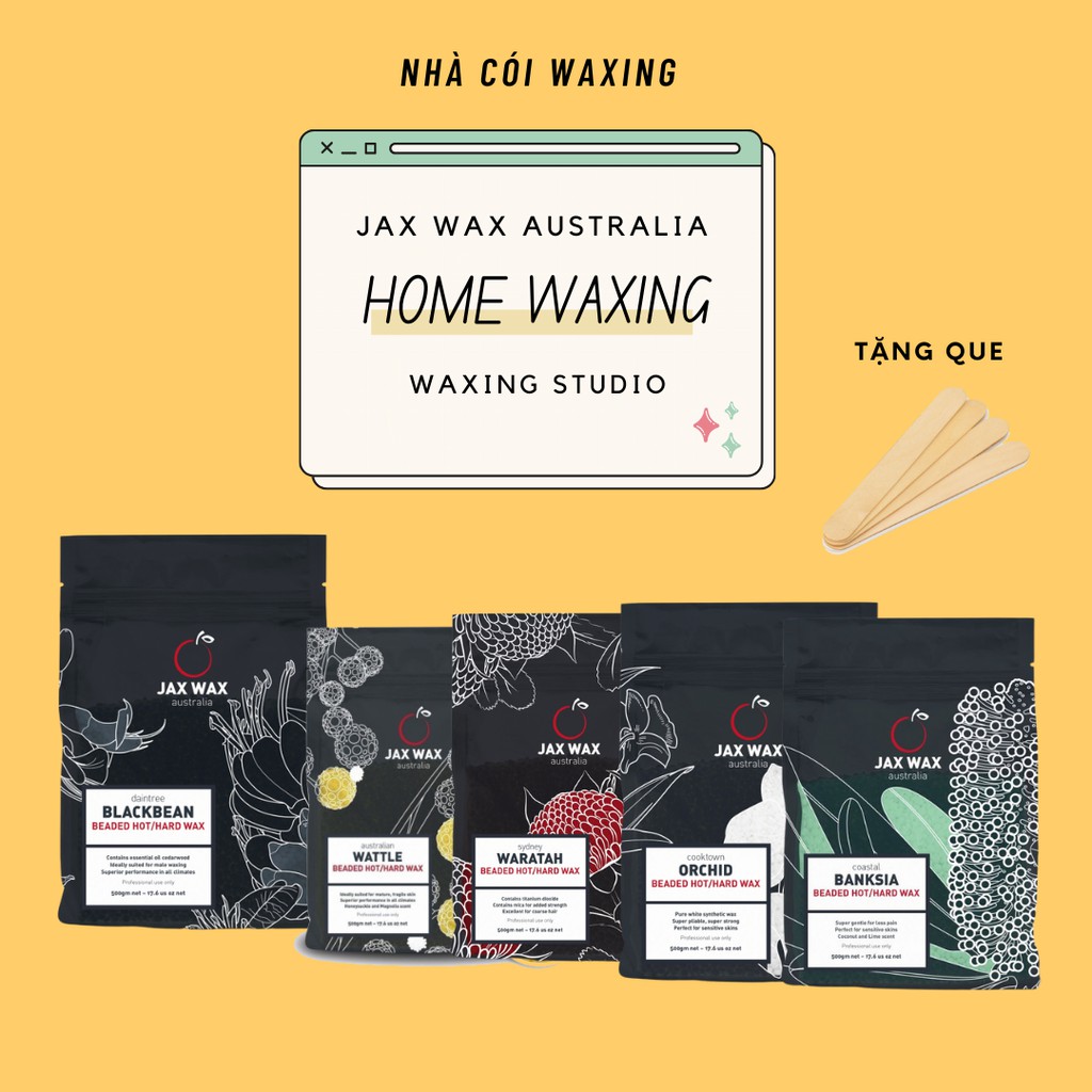 Sáp Wax Lông Waxing Tẩy Lông Bằng Sáp Jax Wax Australia CHÍNH HÃNG
