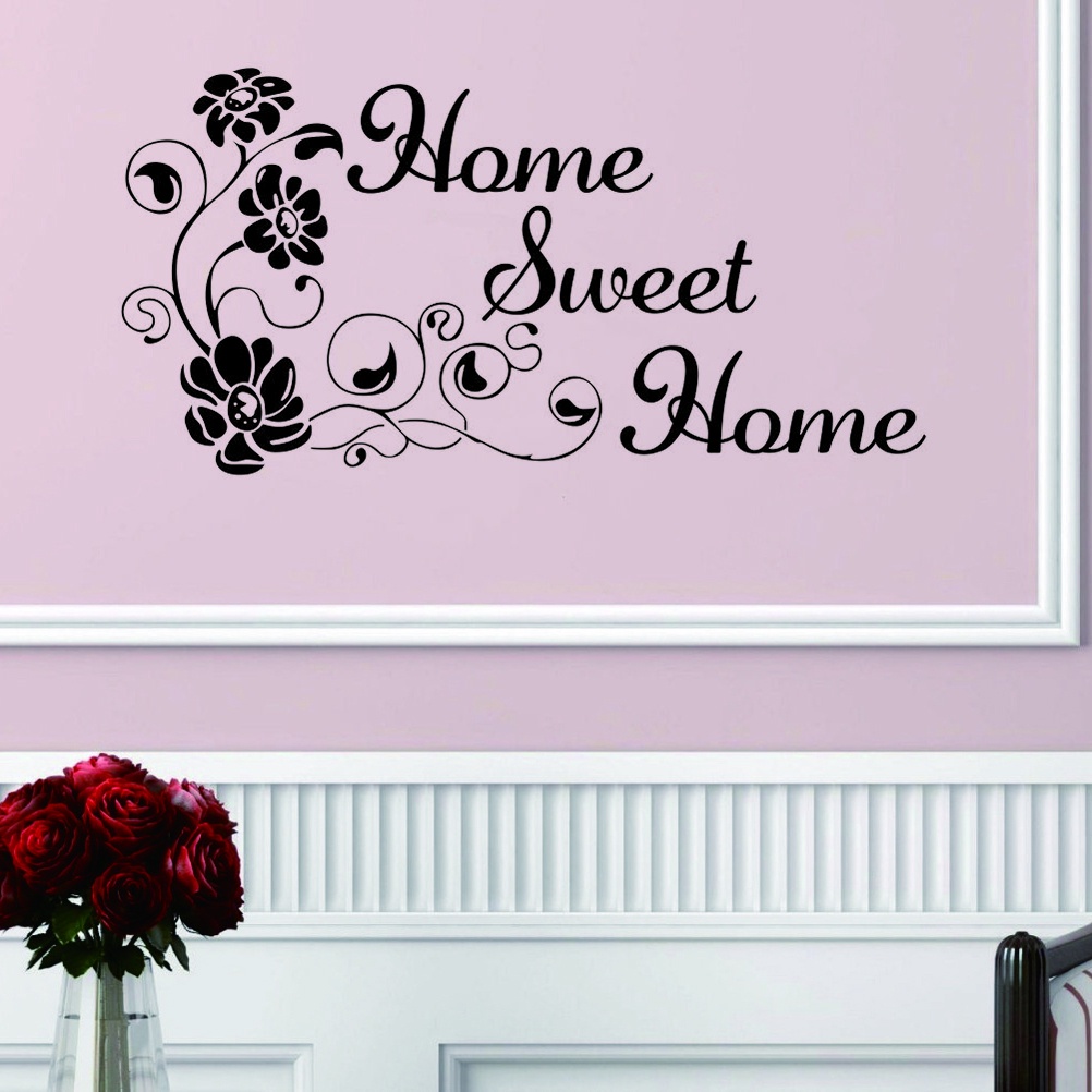 Rightfeel Flower Removable Art Vinyl Quote Wall Sticker Decal Mural Home Room Decor Sweet	Hot Sale