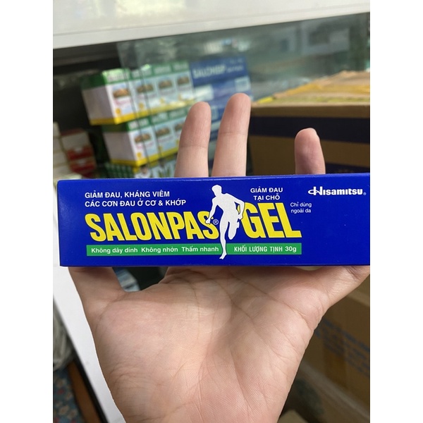 Salonpas gel 30g - salonpas miếng dán