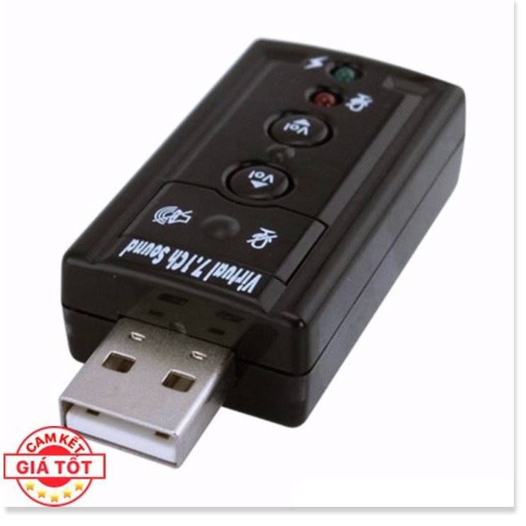 USB Ra Sound 3D 7.1 Âm Thanh Chuẩn