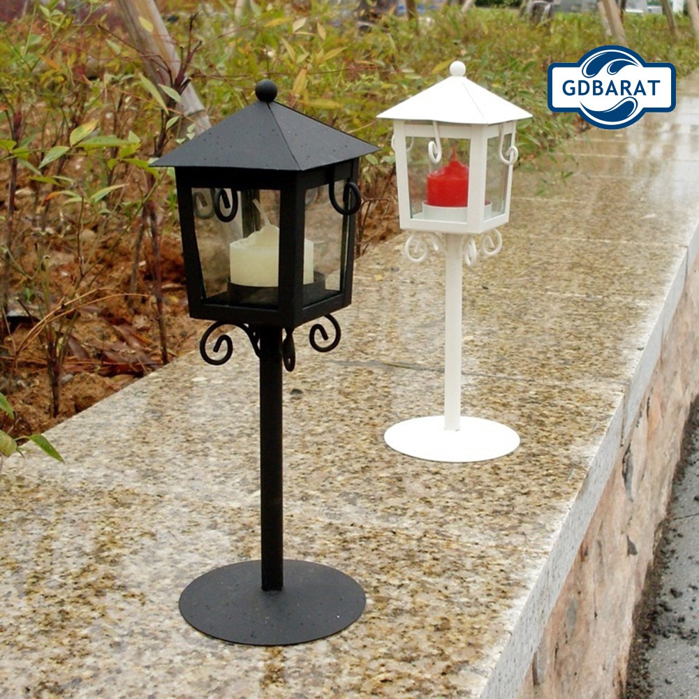 Lồng đèn bằng sắt phong cách thời trang cổ điển lãng mạn dùng để trang trí độc đáo