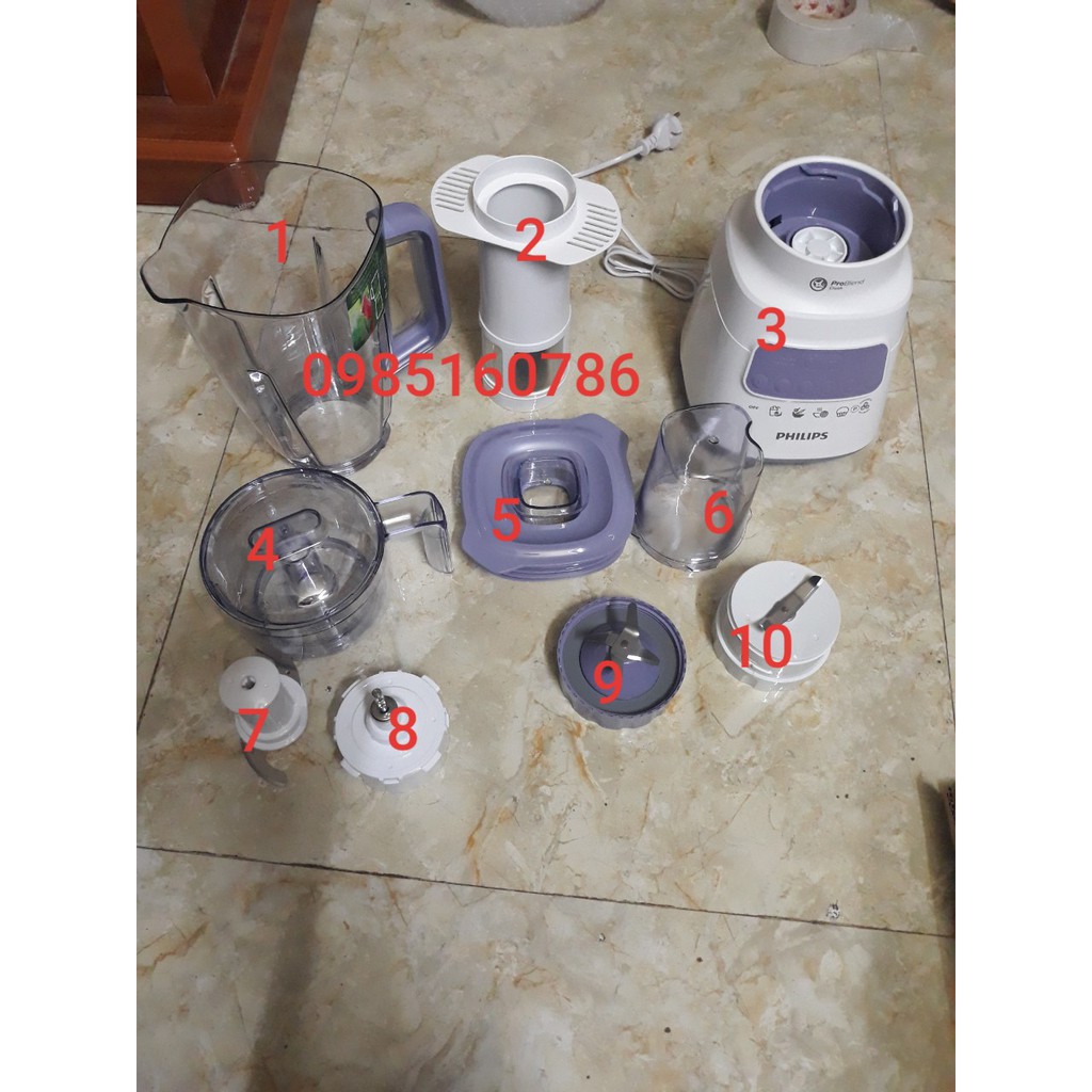 Phụ kiện máy xay Philip HR2221 HR2222 HR2223